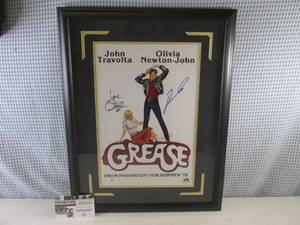 lot 249 image: (D-1) Framed Autographed John Travo...
