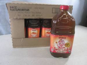 lot 291 image: (B-3) Case 8 Bottles Peach Sweet Le...