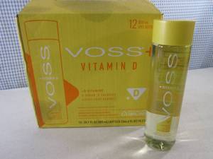 lot 294 image: (B-3) Case 12 Bottles Voss  Vitami...