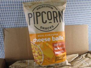 lot 301 image: (A-4) Case 12 Bags Real Cheddar Che...