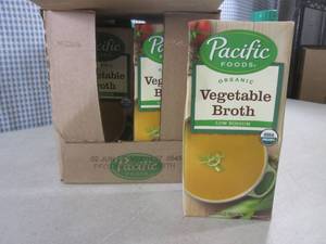 lot 330 image: (C-1) Case of 12 Organic Vegetable ...