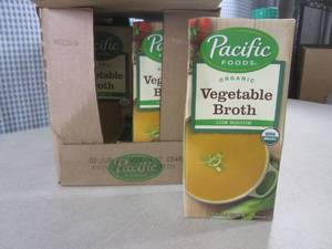 lot 331 image: (C-1) Case of 12 Organic Vegetable ...