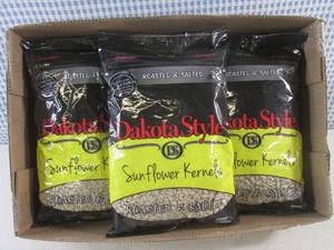 lot 332 image: (EC2) 3 Bags Roasted & Salted Sunfl...