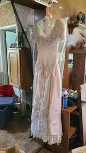 lot 156 image: Vintage prom dress in closet kept c...