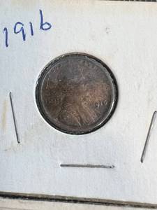 GROUP OF 5 US WHEAT CENTS AND 2 LINCOLN CENTS