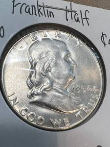 1954 US FRANKLIN HALF DOLLAR BU