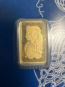 2.5 GRAM .999 FINE GOLD BAR PAMP