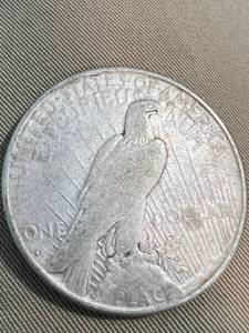 1928-S US SILVER PEACE DOLLAR