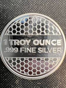 1 TROY OZ .999 FINE SILVER 9 FINE MINT