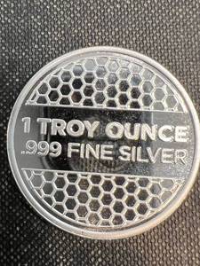 1 TROY OZ .999 FINE SILVER 9 FINE MINT