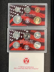 2002 US SILVER PROOF SET IN ORIGINAL PACKAGING