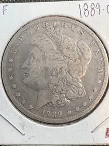 1889-O US MORGAN SILVER DOLLAR