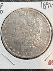 1892-O US MORGAN SILVER DOLLAR
