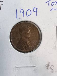 2 US WHEAT CENTS 1909 1909-VDB