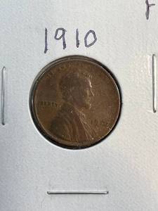 GROUP OF 2 US WHEAT CENTS 1910 1910-S