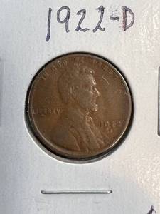 1922-D US WHEAT CENT