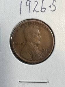 1926-S US WHEAT CENT