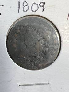 1809 US CLASSIC HEAD HALF CENT