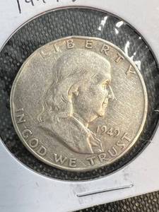 1949-D US FRANKLIN HALF DOLLAR