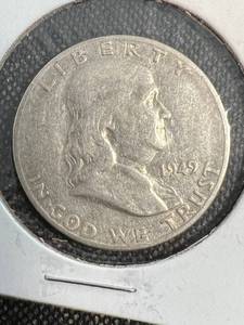 1949-S US FRANKLIN HALF DOLLAR