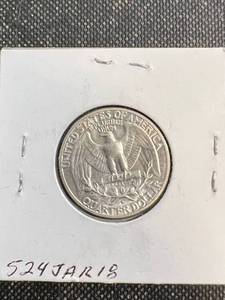 1957-D US WASHINGTON QUARTER