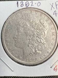 1882-O US MORGAN SILVER DOLLAR