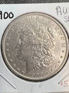 1900 US MORGAN SILVER DOLLAR