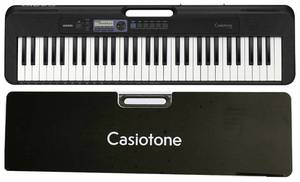 lot 34 image: Casio Casiotone, 61-Key Portable Keyboard with USB (CT-S190) w Carry Case