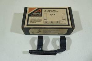 lot 21 image: Aero Precision Ultralight Scope Mount - 30mm - Extended Relief, Anodized Black