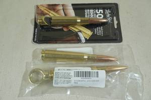 lot 36 image: Lucky Shot 50 Cal Bottle Opener, Keg Tap & Cork Screw