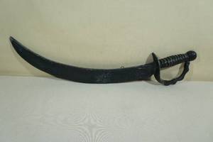 lot 94 image: Vintage 1964 White Hall Metal Wall Sword