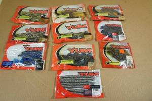 lot 101 image: Assorted Yum Soft Baits