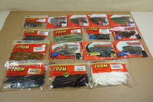 lot 102 image: Assorted Zoom Soft Baits