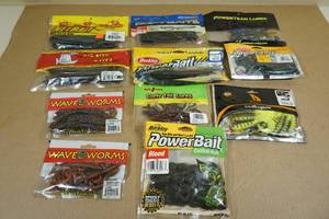 lot 103 image: Assorted Soft Baits