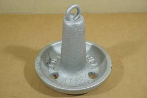 lot 117 image: Merit 20lbs Bell Boat Anchor