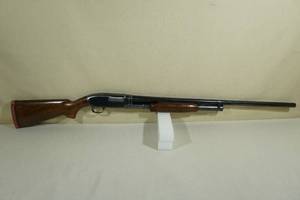 lot 6 image: 1957 Winchester Model 12 30 Heavy Duck 12 Gauge Pump Shotgun