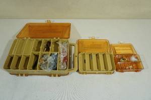 lot 160 image: 3 Plano Tackle Boxes