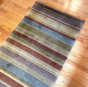 Stunning Striped Runner with Pad