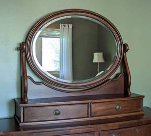Gorgeous Mirrored Dresser by Davis Furniture