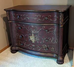 Pretty Painted Accent Chest by Pulaski