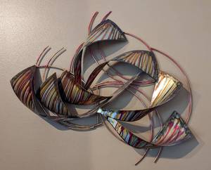 Colorful Metal Wall Decor