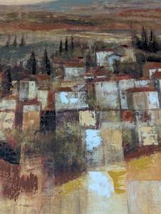 Framed Azienda Canvas Print