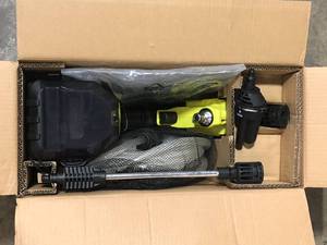 RYOBI 40V HP Brushless EZClean 600 PSI 0.7 GPM Cold Water Electric Power Cleaner (Tool-Only) Customer Returns See Pictures