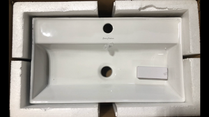 Swiss Madison Claire Ceramic Wall Hung Sink in White  Customer Returns See Pictures