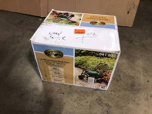 Hampton Bay 250 ft. 4-Wheel Garden Water Hose Cart Customer Returns See Pictures