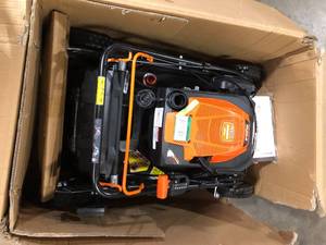 YARDMAX 22 in. 201 cc SELECT PACE 6 Speed CVT High Wheel FWD 3-in-1 Gas Walk Behind Self Propelled Lawn Mower  Customer Returns See Pictures