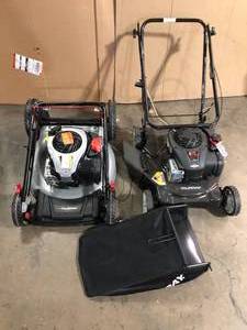 Lot of Assorted Lawn Mowers  Various Models and Conditions Customer Returns See Pictures