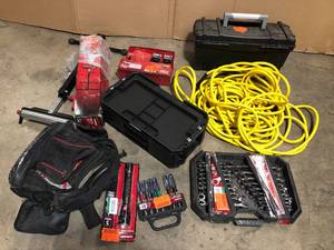 Lot of Assorted Hand Tools and Hardware Various Models and Conditions   Customer Returns See Pictures