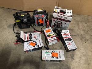 Lot of Assorted Portable Power Stations Various Models and Conditions Customer Returns See Pictures