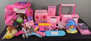 lot 19 image: Barbie Dolls, Barbie Accessories and Other Miscellaneous Toys